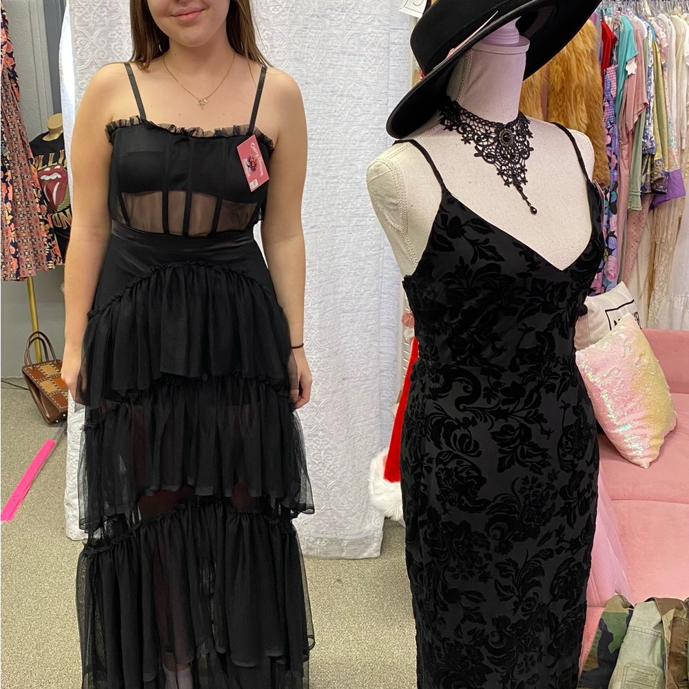 Tiered Chiffon gown unique multi use dress. Formal to cruise wear